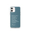 iPhone Case - Alpinism means - petrol