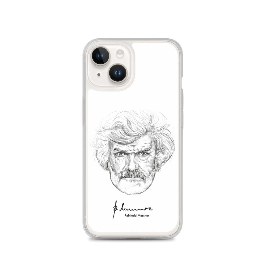 iPhone Case - Reinhold Messner - Illustration Portrait