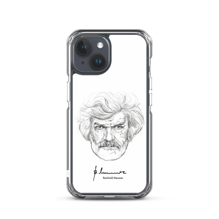 iPhone Case - Reinhold Messner - Illustration Portrait