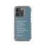 iPhone Case - Alpinism means - petrol