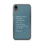 iPhone Case - Alpinism means - petrol