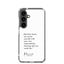Samsung Case - Alpinism means - white