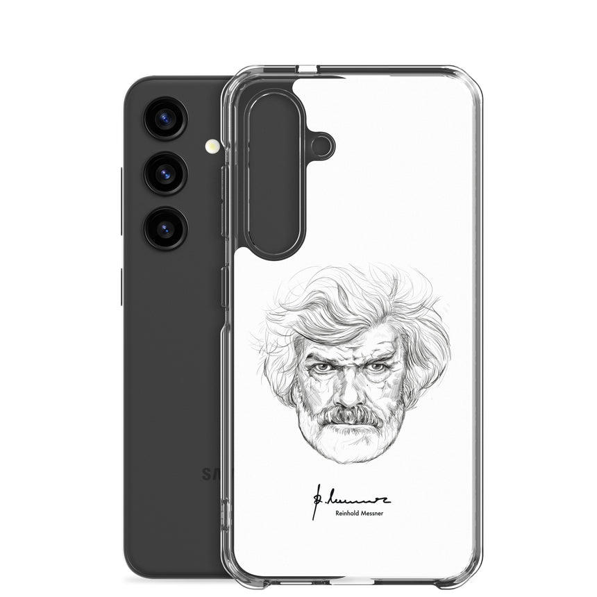Samsung Case - Reinhold Messner - Illustration Porträt