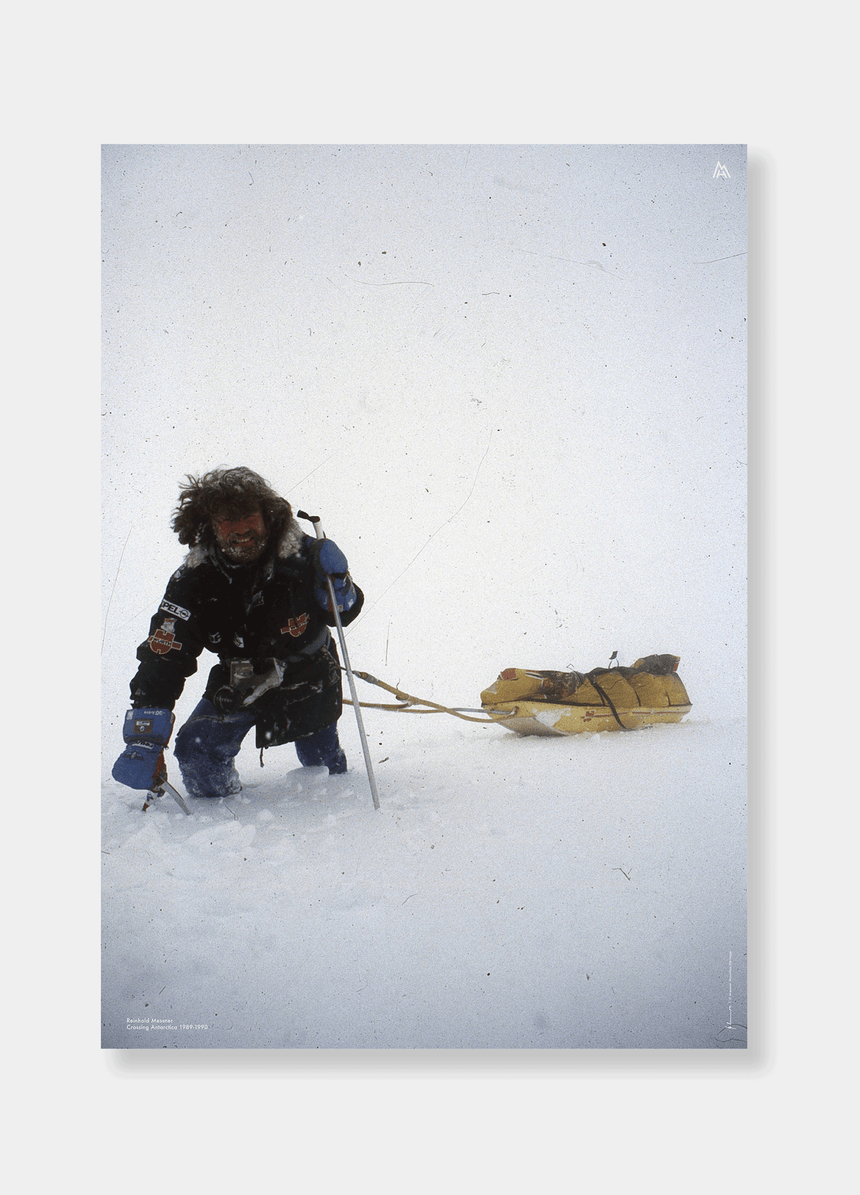 Poster - Reinhold Messner - 1980 Mount Everest Gipfel