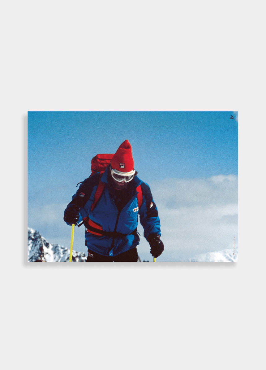Poster - Reinhold Messner - 1980 Mount Everest Gipfel