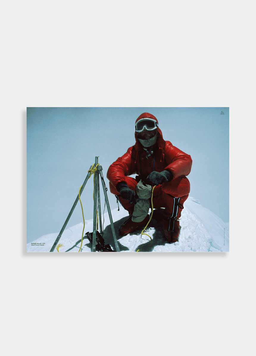 Poster - Reinhold Messner - 1978 Mount Everest Gipfel
