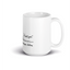 Basic Tasse - Kalipé - Signatur - Immer ruhigen Fußes