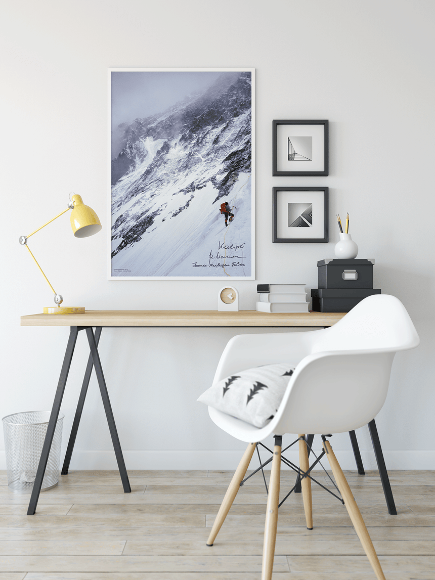 Poster - Reinhold Messner - 1978 Lhotse Flanke - „Kalipé“