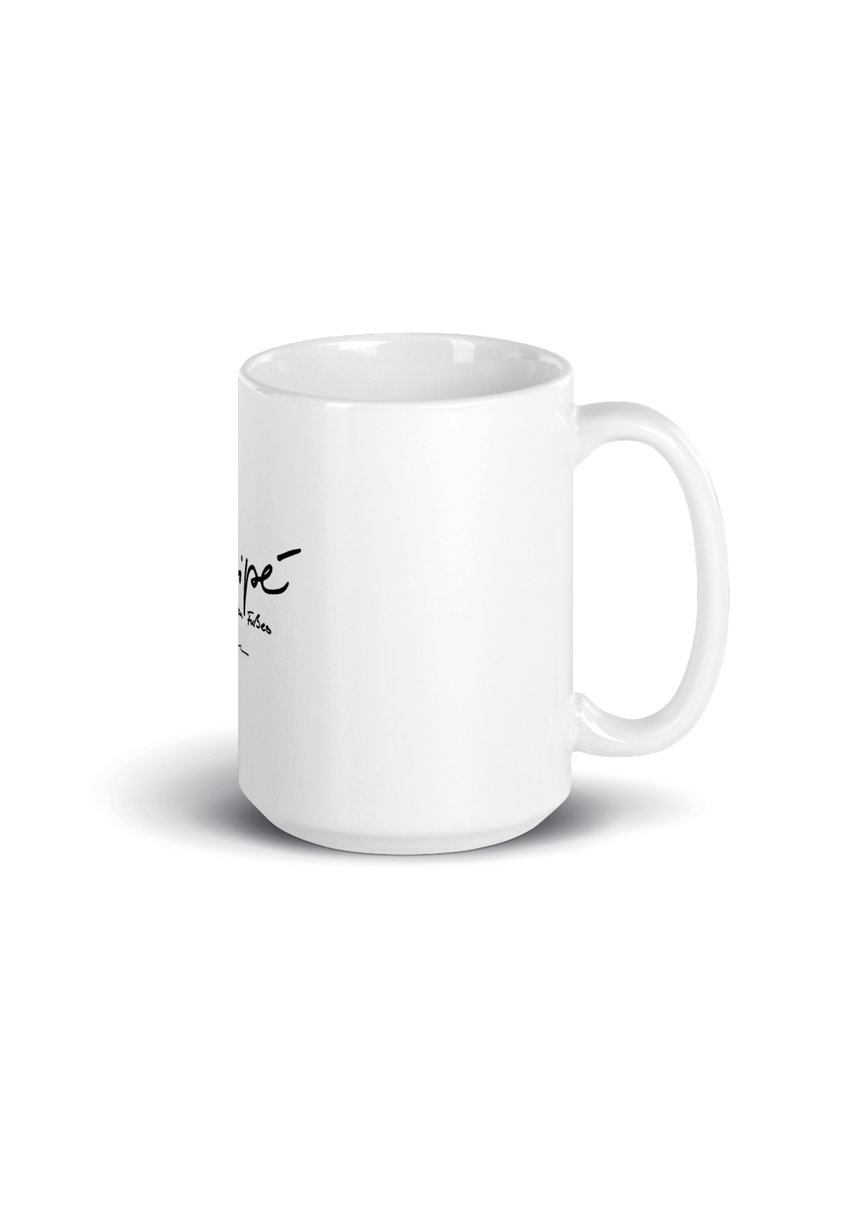 Basic Tasse - Kalipé - Immer ruhigen Fußes - Signatur