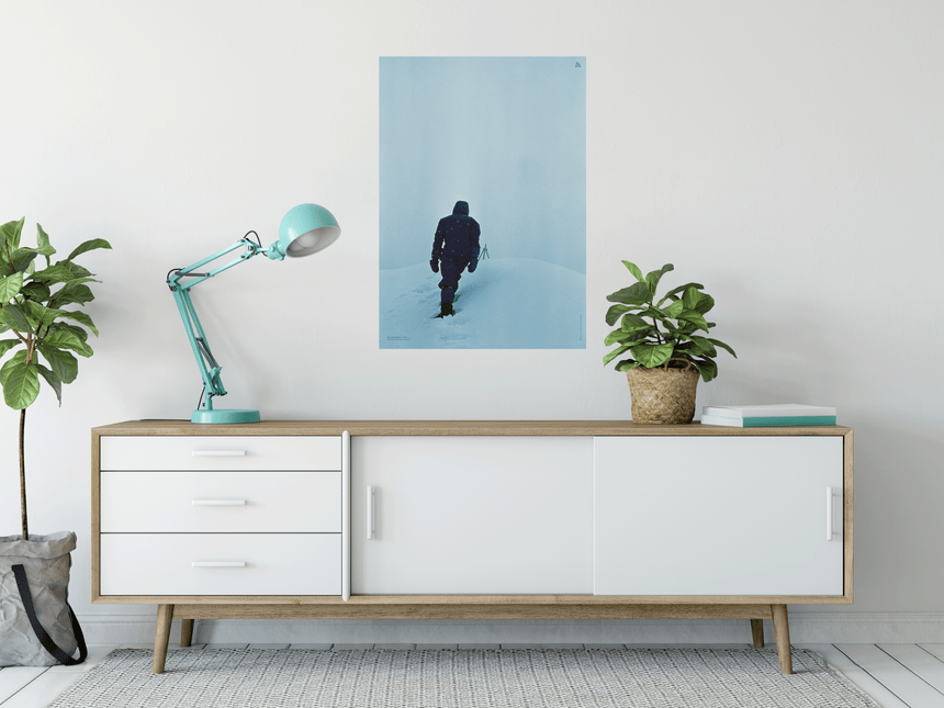Poster - Reinhold Messner - 1980 Mount Everest „Gipfel in Sicht“