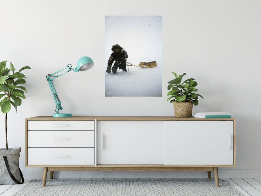 Poster - Reinhold Messner - 1980 Mount Everest Gipfel
