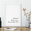 Poster - Kalipé - Immer ruhigen Fußes - white