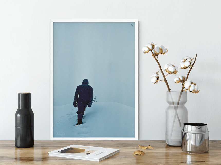 Poster - Reinhold Messner - 1980 Mount Everest „Gipfel in Sicht“