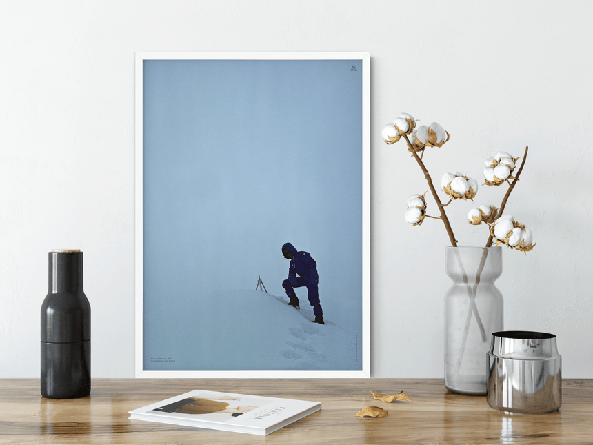Poster - Reinhold Messner - 1980 Mount Everest Gipfel