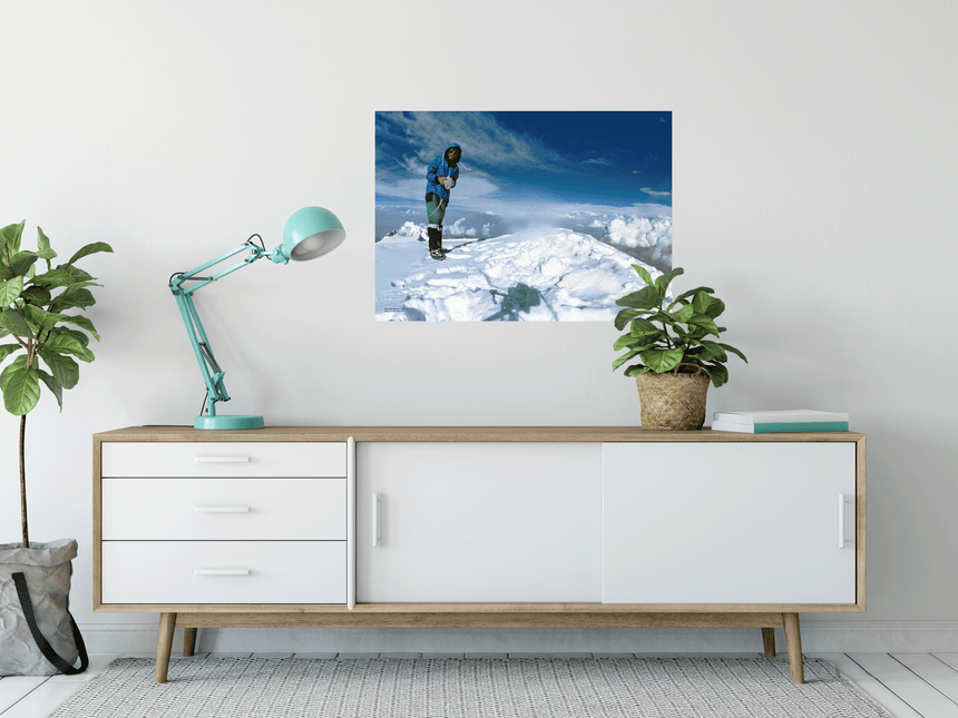 Poster - Reinhold Messner - 1980 Mount Everest Gipfel
