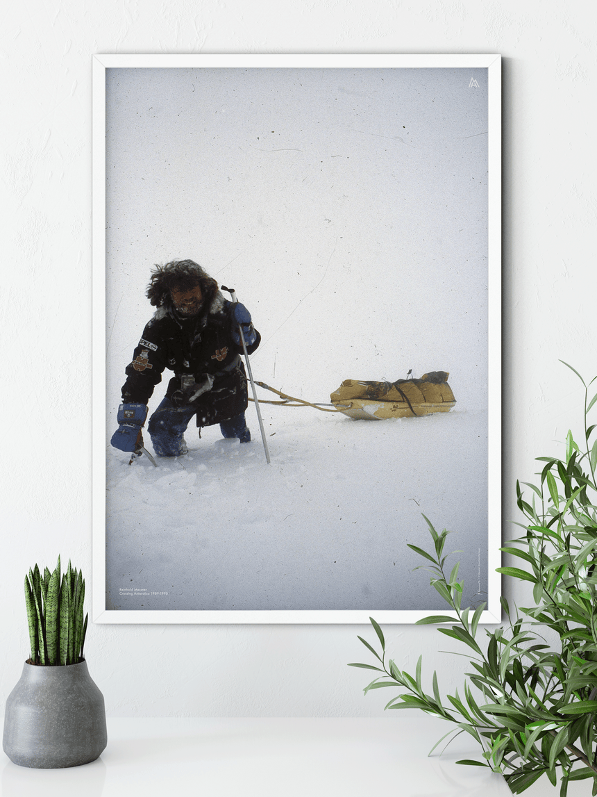 Poster - Reinhold Messner - 1989/1990 Antarktisdurchquerung