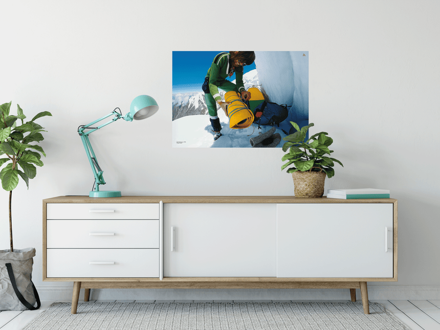 Poster - Reinhold Messner - 1980 Mount Everest Gipfel