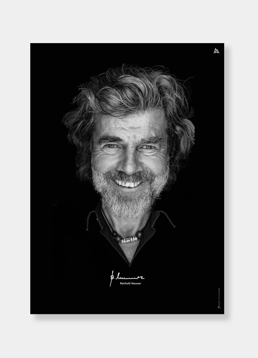 Poster - Reinhold Messner - 1980 Mount Everest Gipfel