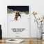 Poster - Reinhold Messner - 1975 Hidden Peak Nordwestwand - Zitat