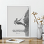 Poster - Reinhold Messner - In jungen Jahren - Zitat