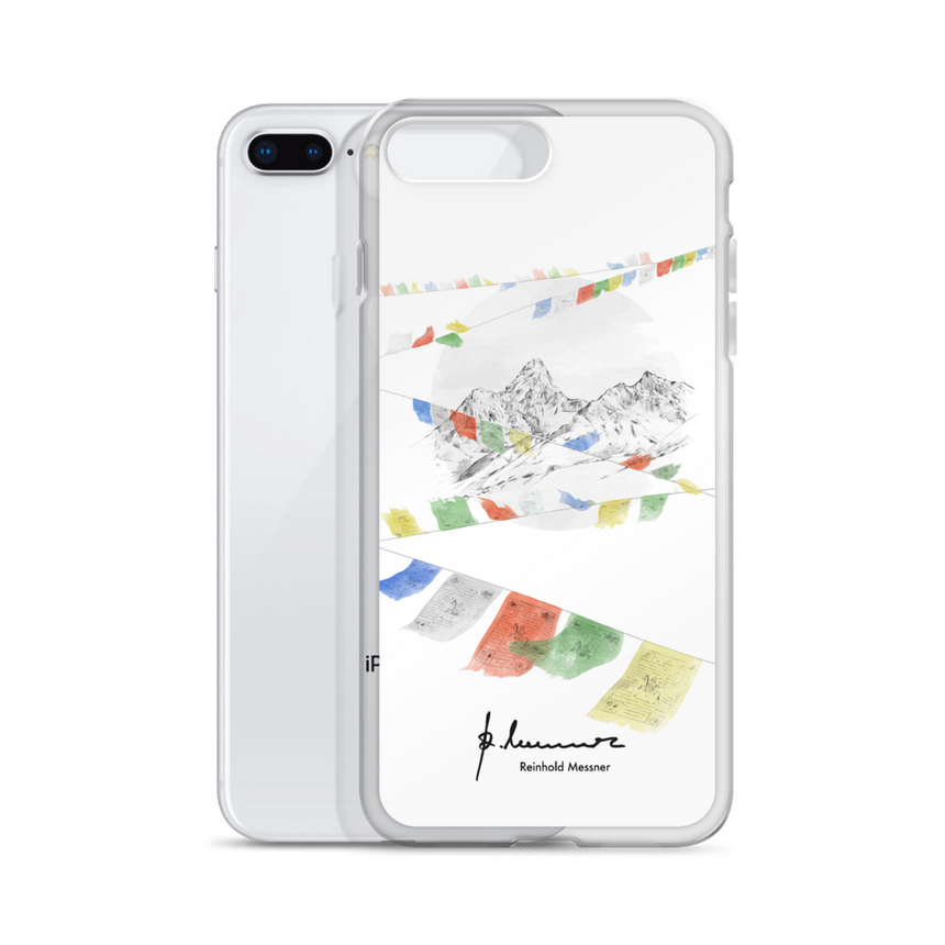iPhone Case - Gebetsfahnen - Berge