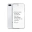 iPhone Case - Alpinism means - white