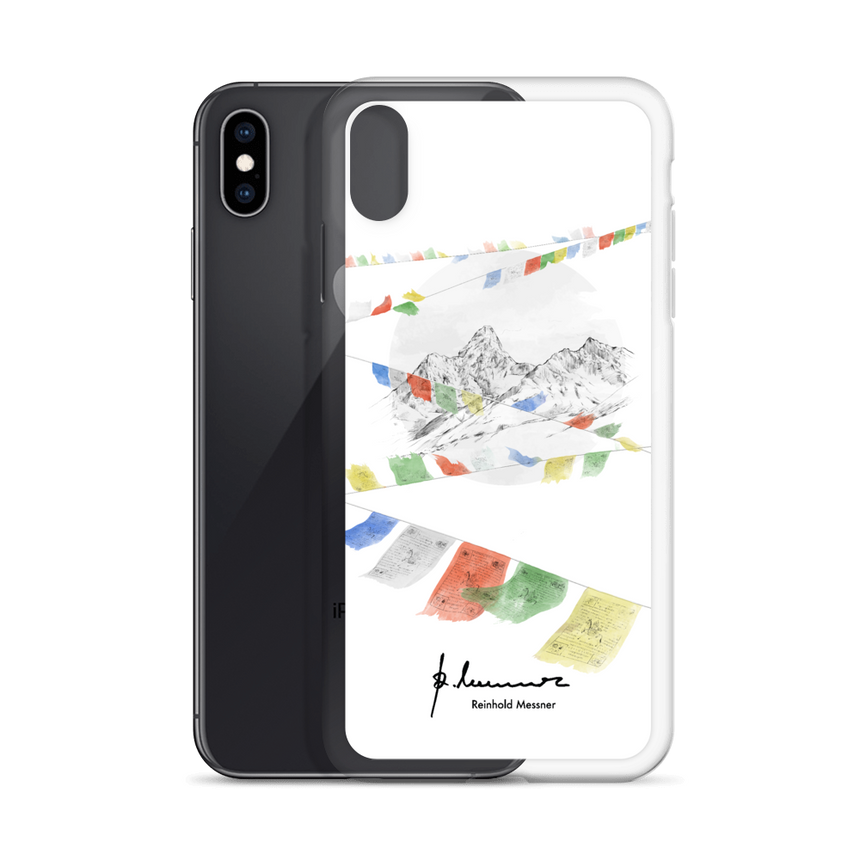iPhone Case - Gebetsfahnen - Berge
