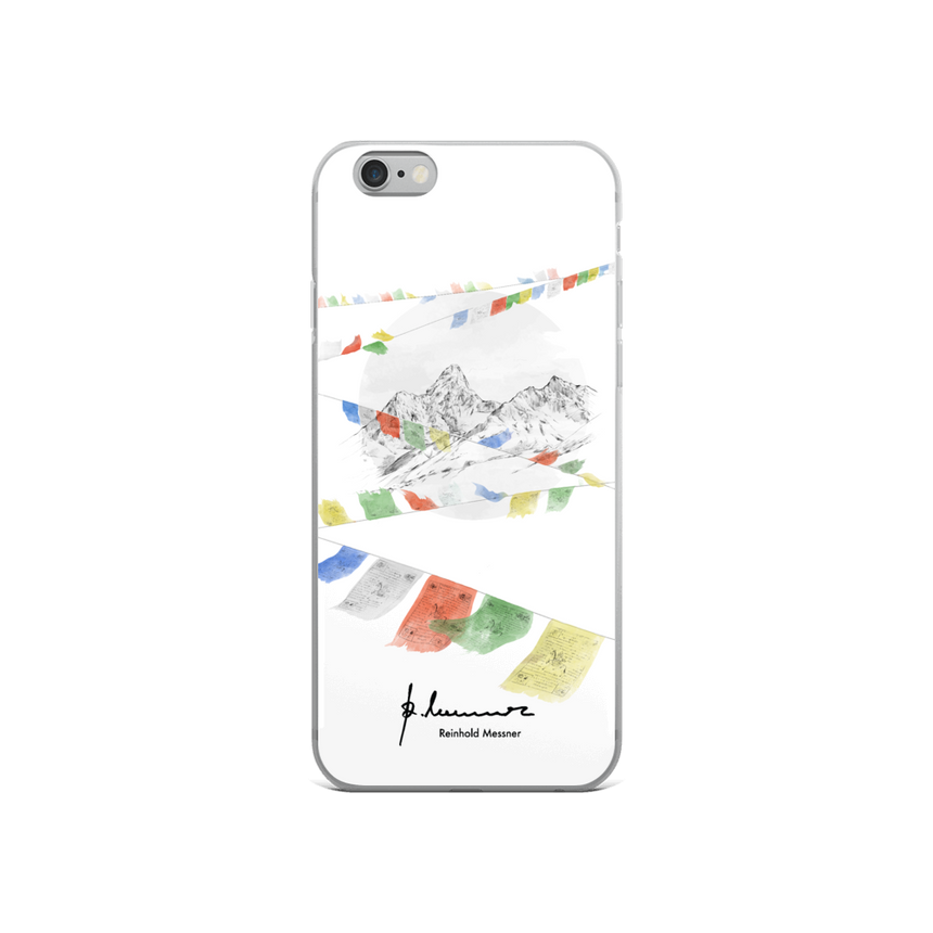 iPhone Case - Gebetsfahnen - Berge