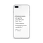 iPhone Case - Alpinism means - white