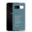 Samsung Case - Alpinism means - petrol