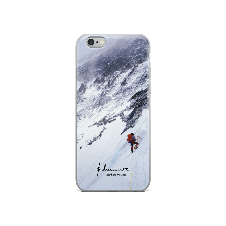 iPhone Case - Reinhold Messner - Mount Everest Lhotse Flanke