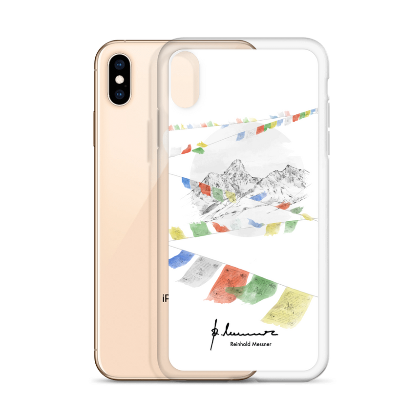 iPhone Case - Gebetsfahnen - Berge