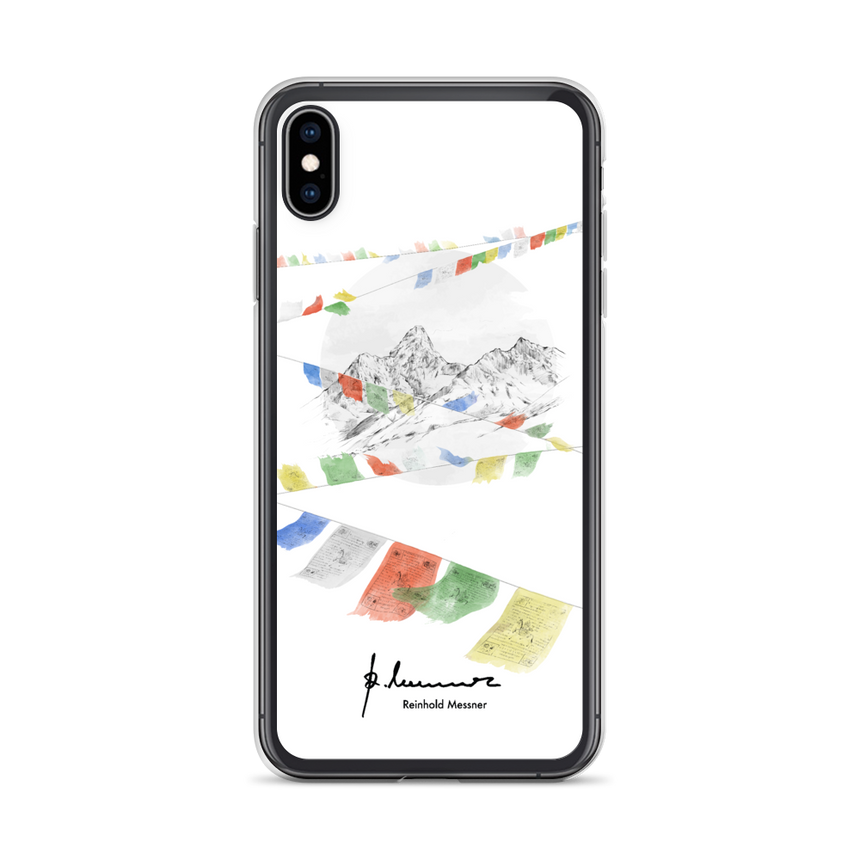 iPhone Case - Gebetsfahnen - Berge