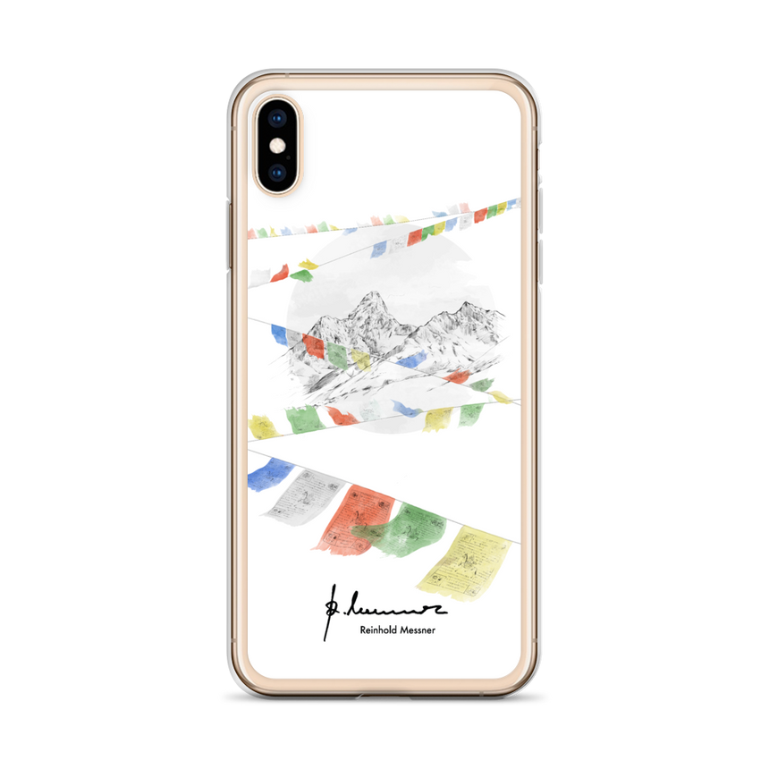 iPhone Case - Gebetsfahnen - Berge