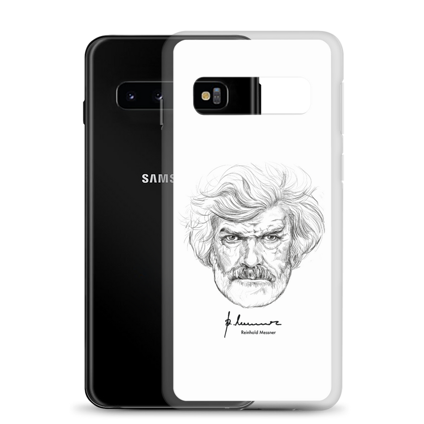 Samsung Case - Reinhold Messner - Illustration Porträt