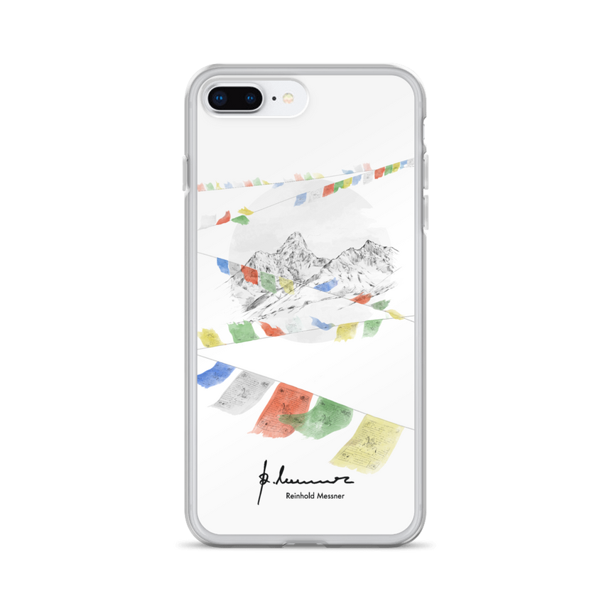 iPhone Case - Gebetsfahnen - Berge