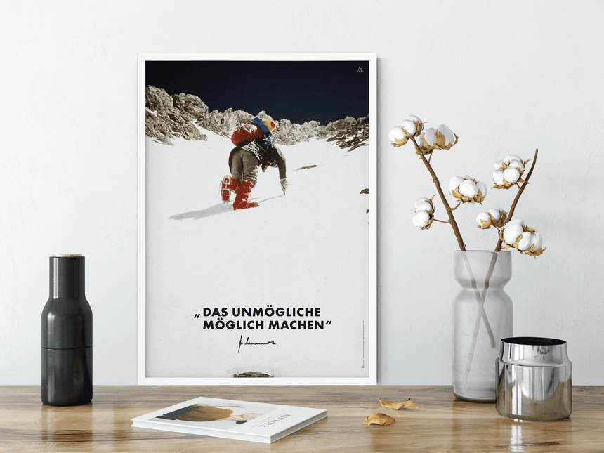Poster - Reinhold Messner - Das Unmögliche möglich machen