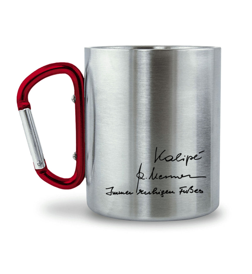 Basic Tasse - Kalipé - Immer ruhigen Fußes - Signatur