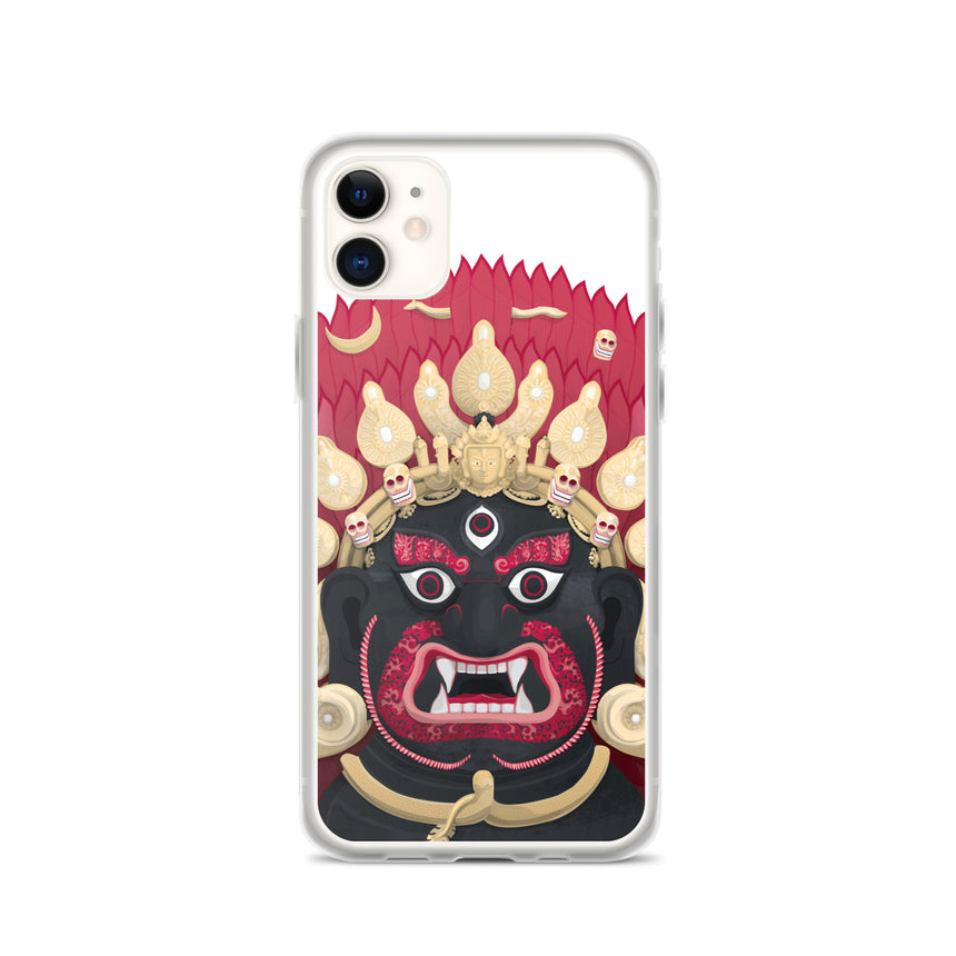 Coque iPhone - Masque Mahakala