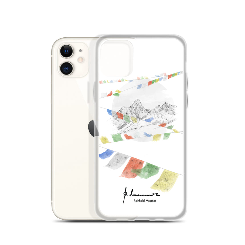 iPhone Case - Gebetsfahnen - Berge