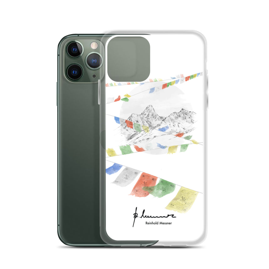 iPhone Case - Gebetsfahnen - Berge