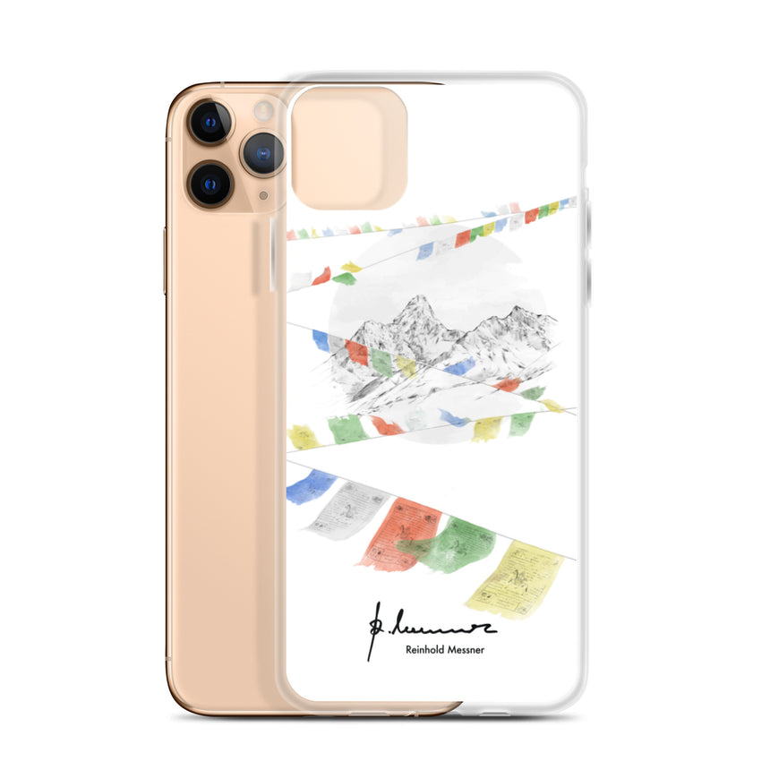 iPhone Case - Gebetsfahnen - Berge