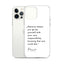 iPhone Case - Alpinism means - white