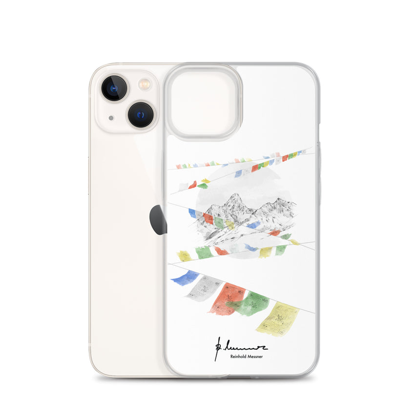 iPhone Case - Gebetsfahnen - Berge