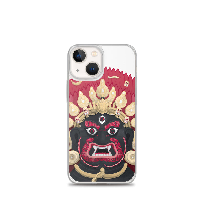 Coque iPhone - Masque Mahakala