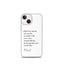 Coque iPhone - Alpinisme signifie - blanc