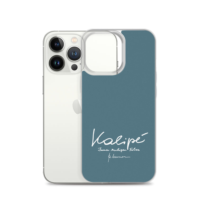 Cover per iPhone - Kalipé - petrolio