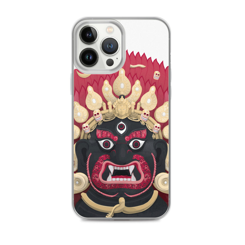 Coque iPhone - Masque Mahakala