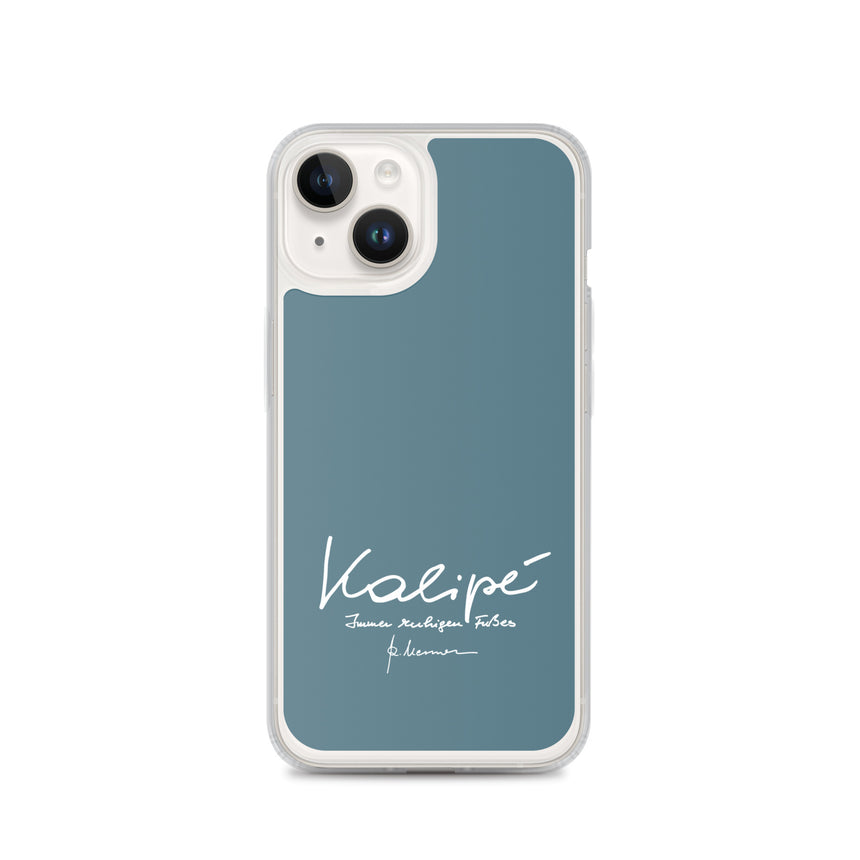 Cover per iPhone - Kalipé - petrolio