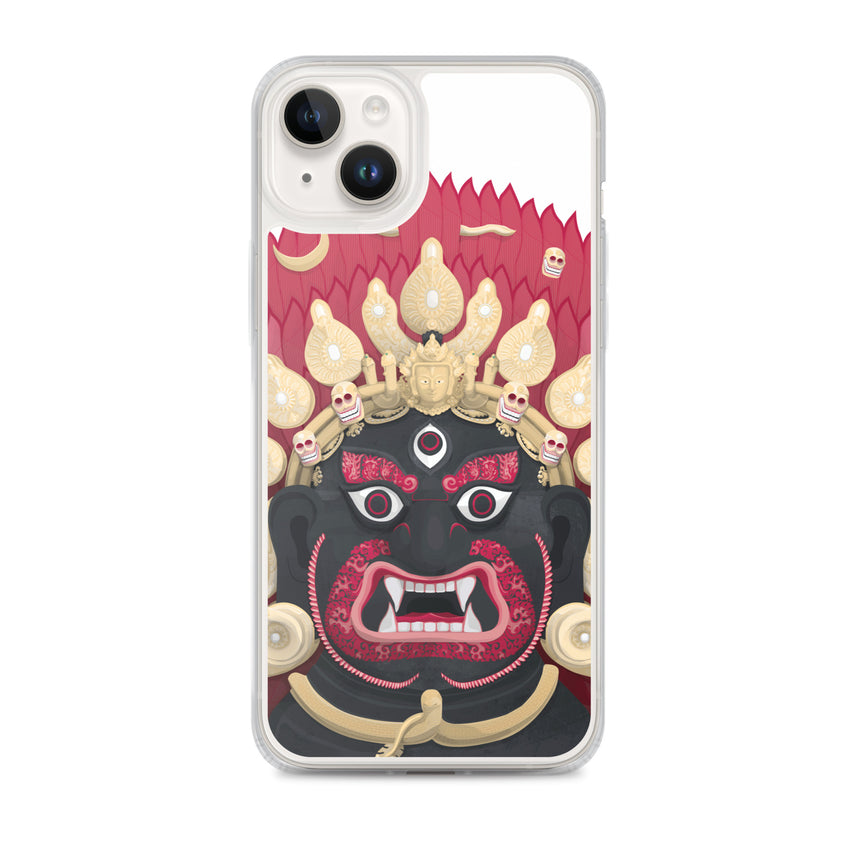 Coque iPhone - Masque Mahakala